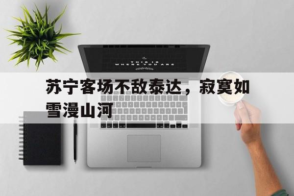 苏宁客场不敌泰达，寂寞如雪漫山河()