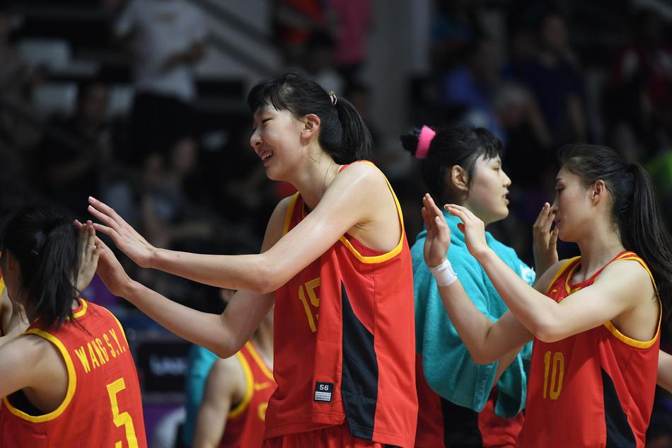 阿尔及利亚女篮大胜巴林成功拿下亚运会冠军()